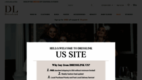 What Dresslink.com website looked like in 2019 (4 years ago)