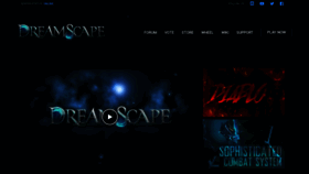 What Dreamscape317.net website looked like in 2019 (4 years ago)