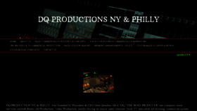 What Dqproductionsny.com website looked like in 2019 (4 years ago)