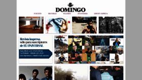 What Domingoeluniversal.mx website looked like in 2019 (4 years ago)