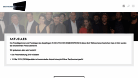 What Deutscher-kamerapreis.de website looked like in 2019 (4 years ago)