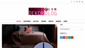 What Dekorolog.com website looked like in 2019 (4 years ago)