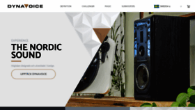 What Dynavoice.se website looked like in 2019 (4 years ago)