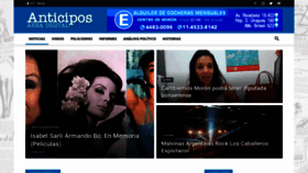 What Diarioanticipos.com website looked like in 2019 (4 years ago)