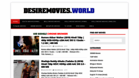 What Desiremovies.world website looked like in 2019 (4 years ago)