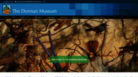 What Dormanmuseum.co.uk website looked like in 2019 (4 years ago)