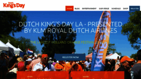 What Dutchkingsday.com website looked like in 2019 (4 years ago)