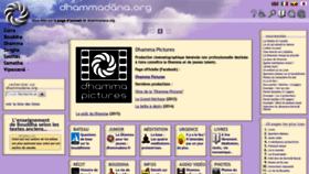 What Dhammadana.org website looked like in 2019 (4 years ago)