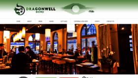 What Dragonwellbistro.com website looked like in 2019 (4 years ago)