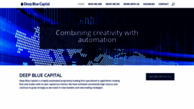 What Deepbluecap.com website looked like in 2019 (4 years ago)