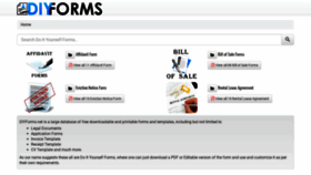 What Diyforms.net website looked like in 2019 (4 years ago)