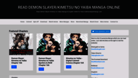 What Demonslayermanga.com website looked like in 2019 (4 years ago)
