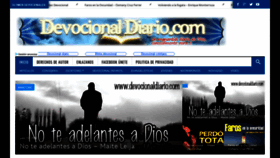 What Devocionaldiario.com website looked like in 2019 (4 years ago)