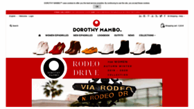 What Dorothymambo.com website looked like in 2019 (4 years ago)