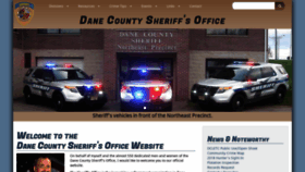 What Danesheriff.com website looked like in 2019 (4 years ago)