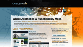 What Designtechstudio.com website looked like in 2019 (4 years ago)