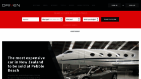 What Driven.co.nz website looked like in 2019 (4 years ago)
