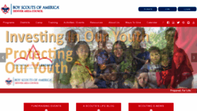 What Denverareacouncil.com website looked like in 2019 (4 years ago)