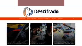 What Descifrado.com website looked like in 2019 (4 years ago)