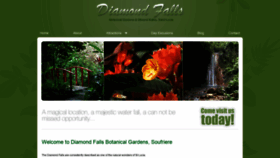What Diamondstlucia.com website looked like in 2019 (4 years ago)