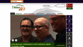 What D49.org website looked like in 2019 (4 years ago)
