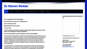 What Drstevenreisler.com website looked like in 2019 (4 years ago)