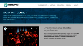 What Denveroffcenter.org website looked like in 2019 (4 years ago)