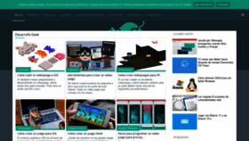 What Desarrollo-geek.net website looked like in 2019 (4 years ago)