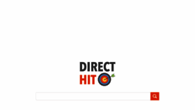 What Directhit.com website looked like in 2019 (4 years ago)