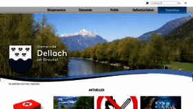 What Dellach-drau.at website looked like in 2019 (4 years ago)