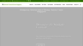 What Distinctiontutorial.com website looked like in 2019 (4 years ago)