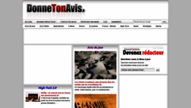 What Donnetonavis.fr website looked like in 2019 (4 years ago)