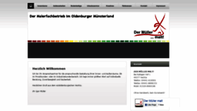 What Der-mueller-malt.de website looked like in 2019 (4 years ago)