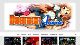 What Daemonanime.net website looked like in 2019 (4 years ago)