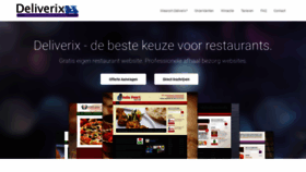 What Deliverix.nl website looked like in 2019 (4 years ago)