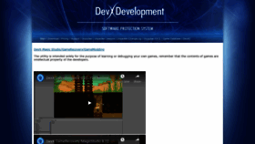 What Devxdevelopment.com website looked like in 2019 (4 years ago)