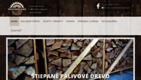What Drevobuilding.sk website looked like in 2019 (4 years ago)