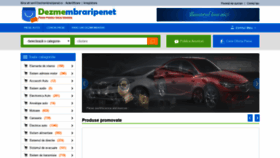 What Dezmembraripenet.ro website looked like in 2019 (4 years ago)