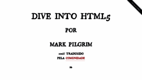 What Diveintohtml5.com.br website looked like in 2019 (4 years ago)