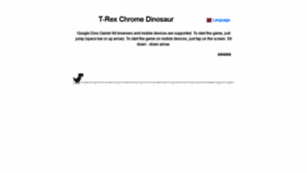 What Dino-chrome.com website looked like in 2019 (4 years ago)