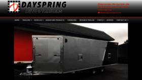 What Dayspringauto.com website looked like in 2019 (4 years ago)