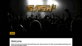 What Dj-sash.com website looked like in 2019 (4 years ago)