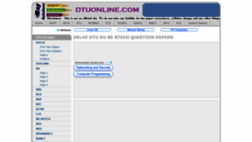 What Dtuonline.com website looked like in 2019 (4 years ago)