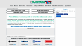 What Dolarenmexico.com website looked like in 2019 (4 years ago)