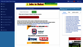 What Dubaipartsmall.com website looked like in 2019 (4 years ago)