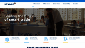 What Dpworld.com website looked like in 2019 (4 years ago)