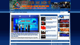 What Dongtrieu.edu.vn website looked like in 2019 (6 years ago)