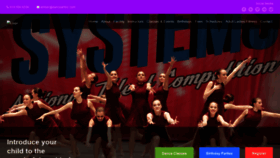 What Danceartinc.com website looked like in 2019 (4 years ago)