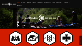 What Discobed.com website looked like in 2019 (4 years ago)