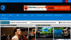 What Dijon-sportnews.fr website looked like in 2019 (4 years ago)